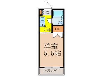 間取図 弘竹ホワイトハウス