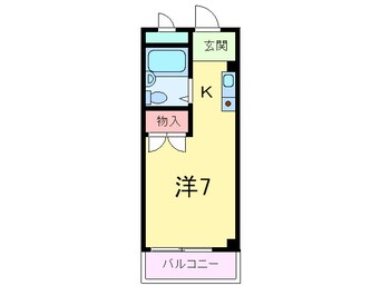 間取図 ウイング本山Ⅱ