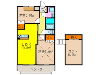 間取図 メルヴェ－ル