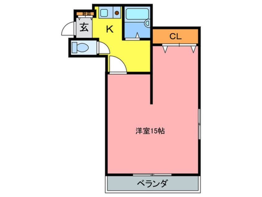 間取図 メゾンド瀬川公園