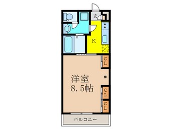 間取図 リブリ・グレンヌ