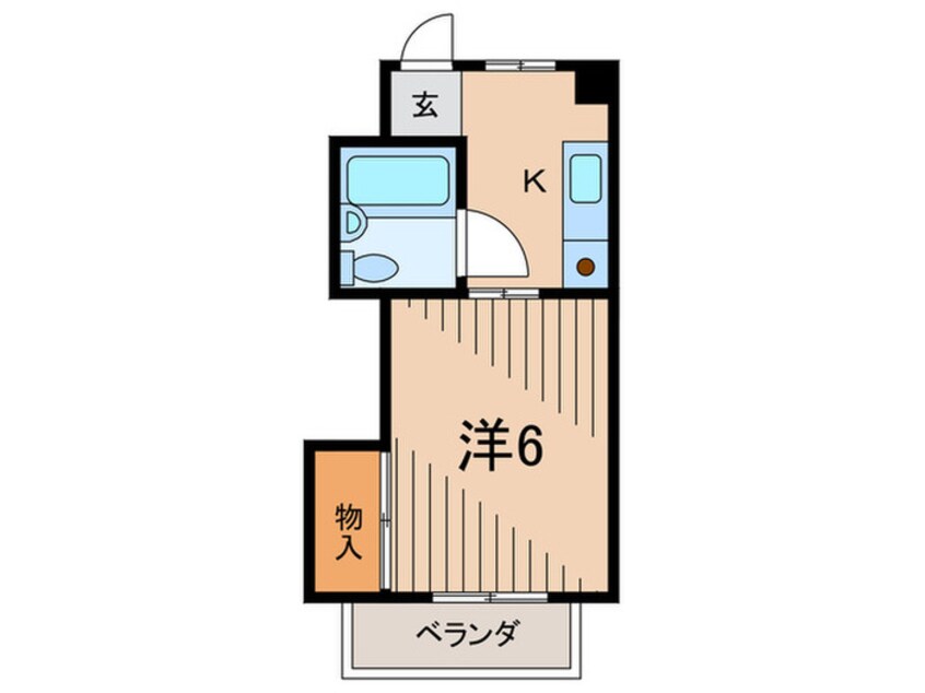 間取図 ヒルズ 立花