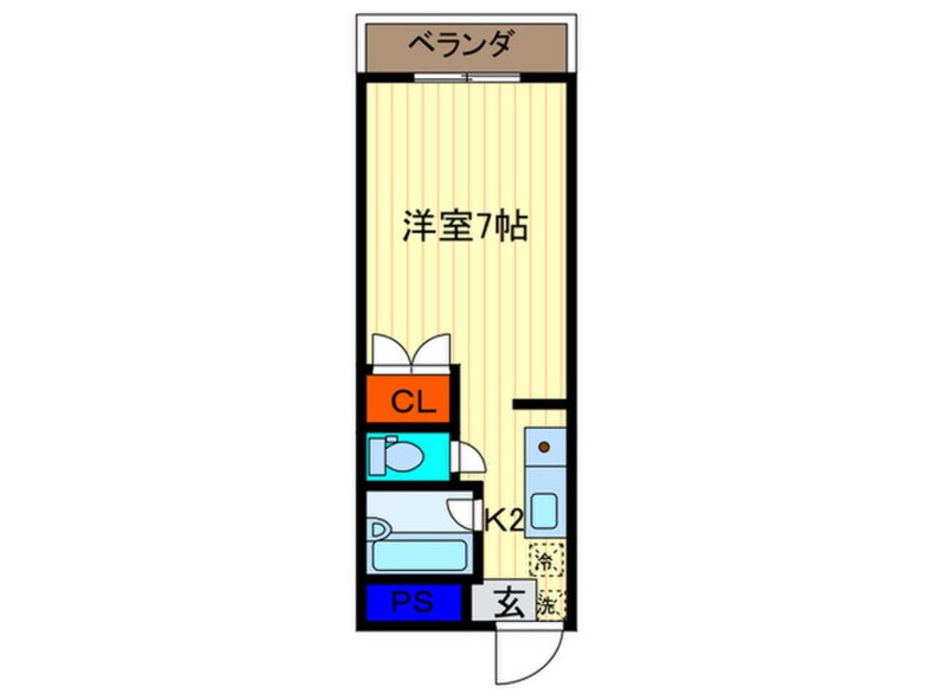 間取図 グロリアハイツ