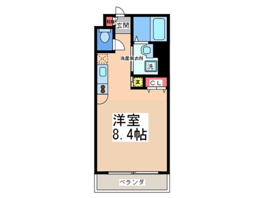 間取図 セレブコ－ト安堂寺