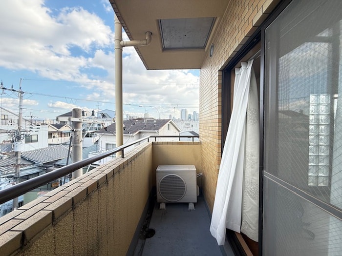 ベランダ・バルコニー ﾗｲｵﾝｽﾞﾏﾝｼｮﾝ南方（402）