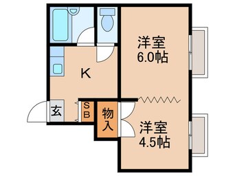 間取図 セブンハイツ