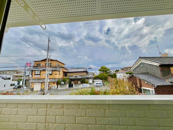 室内からの展望 ソレイユ貝塚