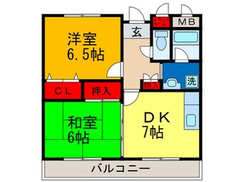 間取図 メゾンイサム