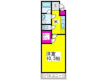 間取図 エステ・ラグーナ八番館