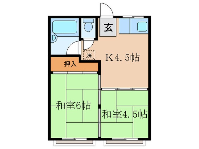 間取り図 山田マンション