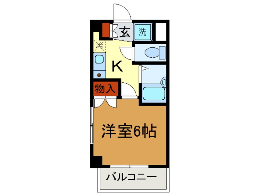 間取図 アス－ル神戸