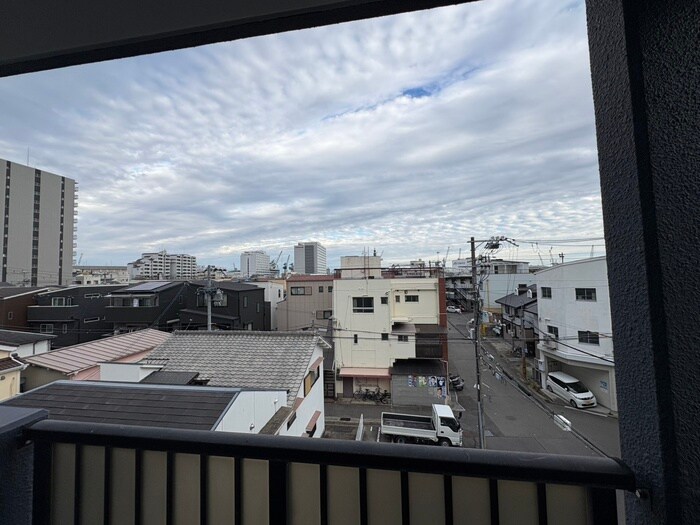 室内からの展望 アス－ル神戸