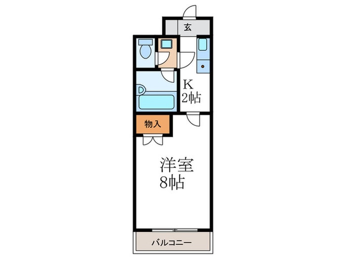 間取り図 カ－サ・ヴェルディ