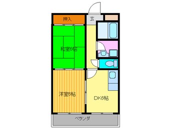 間取図 メゾンブランシュ