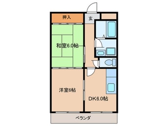 間取図 メゾンブランシュ