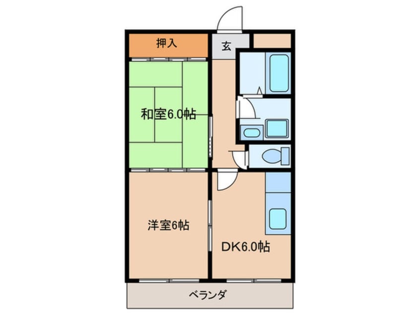 間取図 メゾンブランシュ