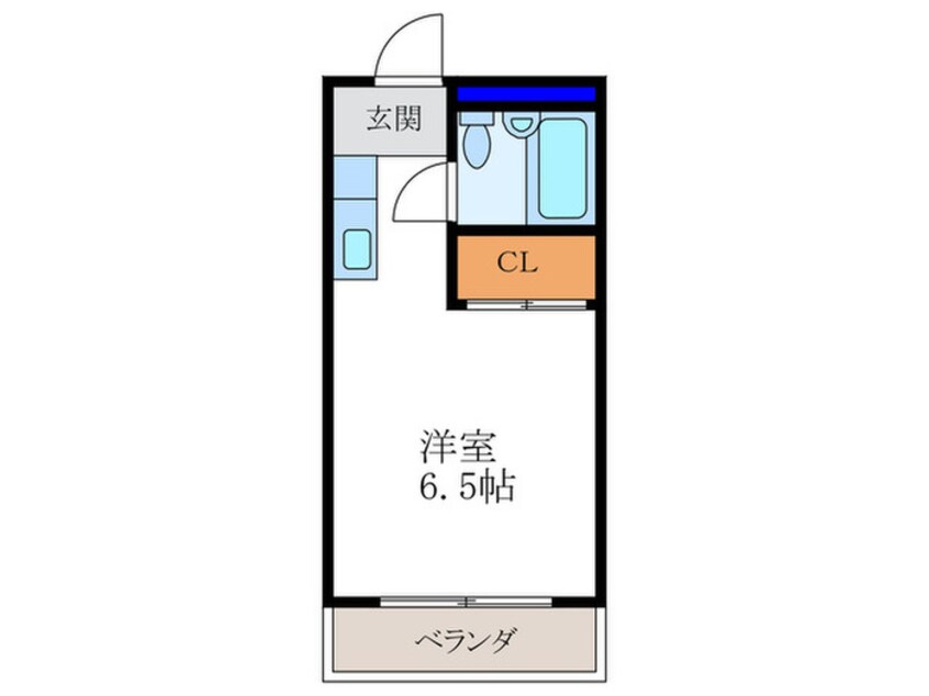 間取図 ＢＯＸ松ヶ崎