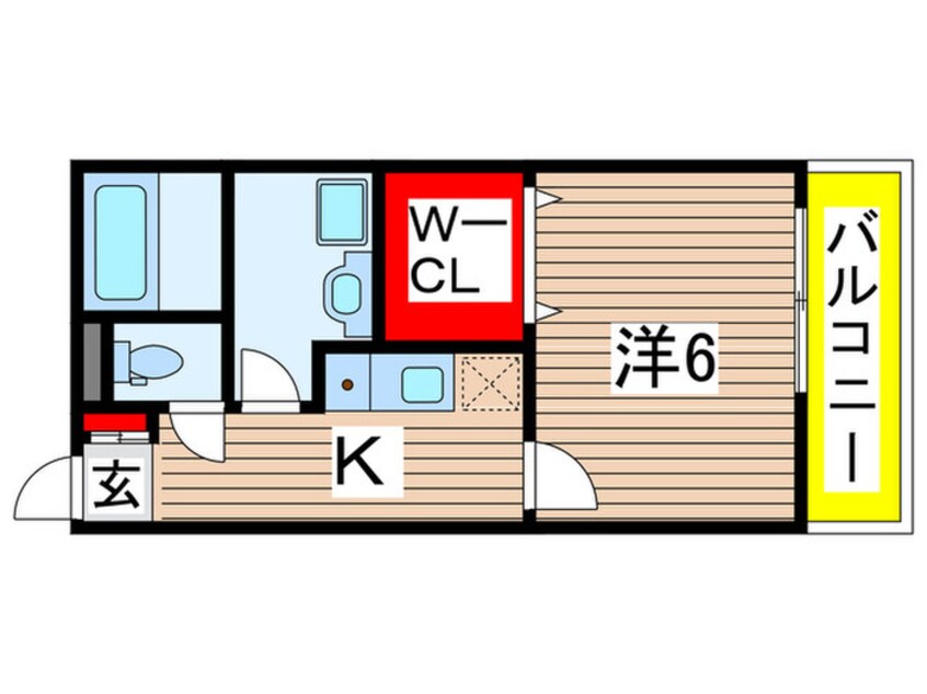 間取図 ハウスアイ東七松