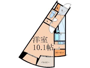間取図 フォレステ－ジュ江坂垂水町