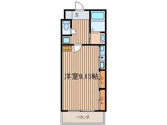 間取図 フォレステ－ジュ江坂垂水町