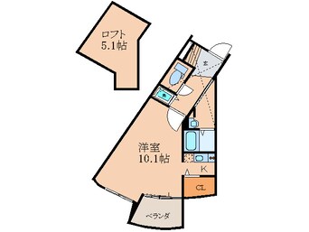 間取図 フォレステ－ジュ江坂垂水町