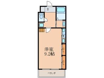 間取図 フォレステ－ジュ江坂垂水町