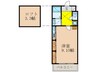 フォレステ－ジュ江坂垂水町 1Rの間取り