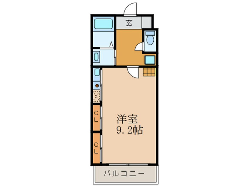 間取図 フォレステ－ジュ江坂垂水町