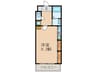 フォレステ－ジュ江坂垂水町 1Rの間取り