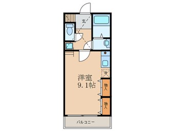 間取図 フォレステ－ジュ江坂垂水町