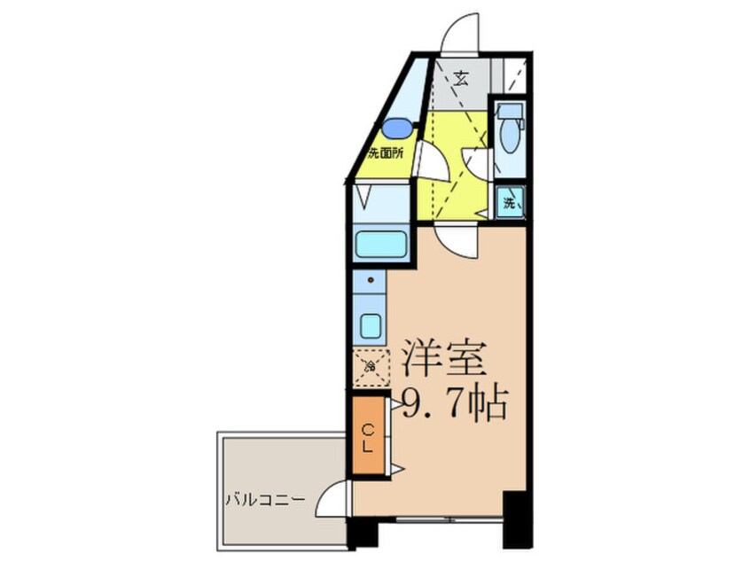 間取図 フォレステ－ジュ江坂垂水町