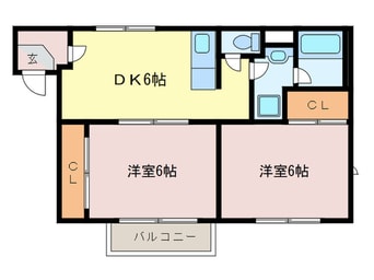 間取図 ドミールⅠ