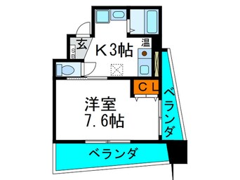 間取図 インペリアル新町