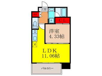 間取図 プレジオ荒本新町