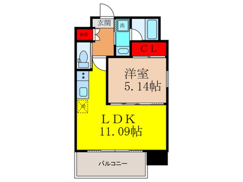 間取図 プレジオ荒本新町