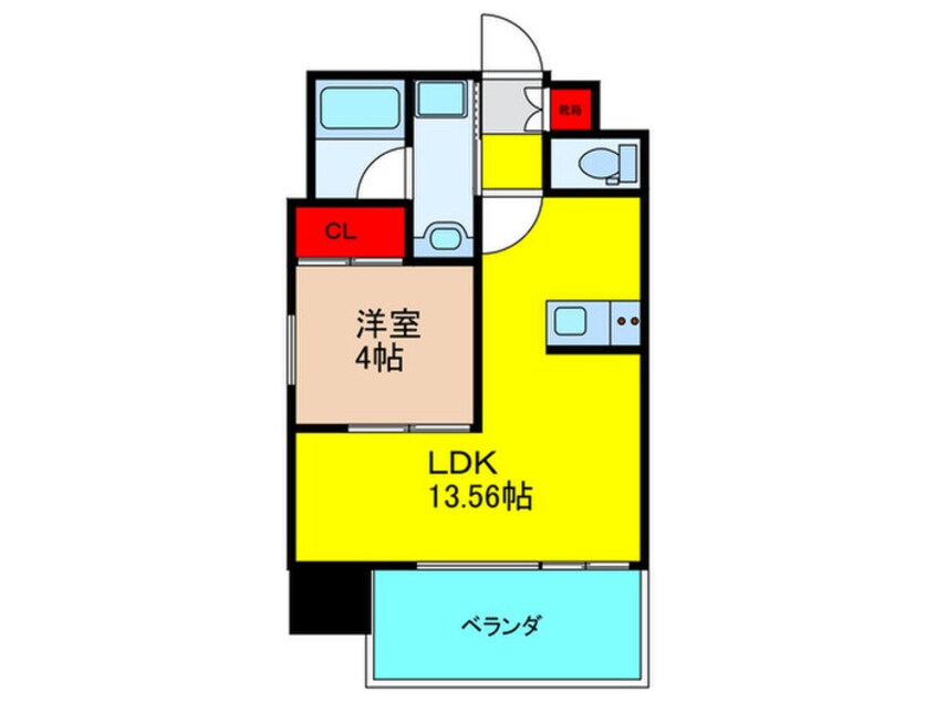 間取図 プレジオ荒本新町