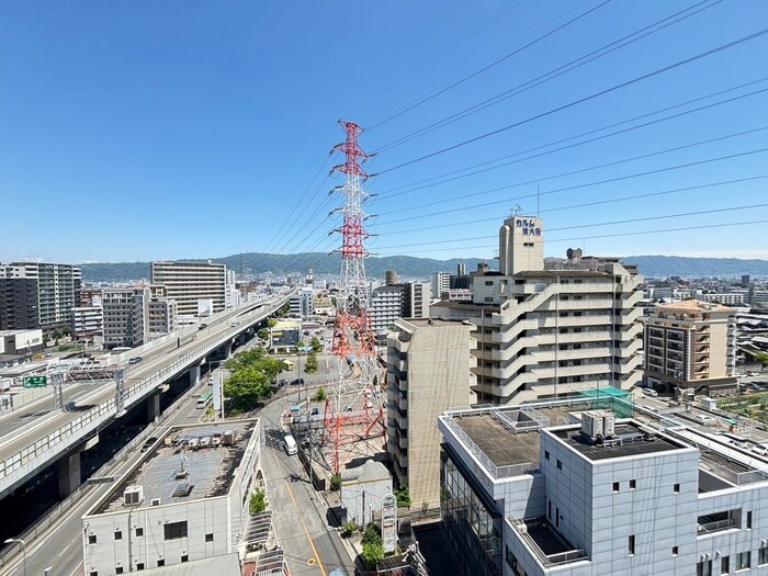 室内からの展望 プレジオ荒本新町