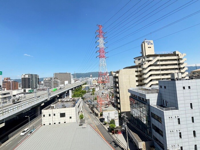 室内からの展望 プレジオ荒本新町