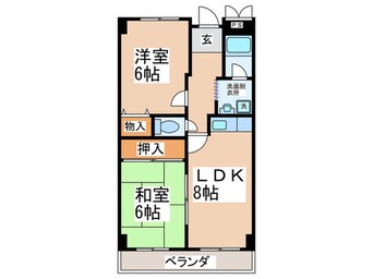 間取図 ヴェルデ亜登夢