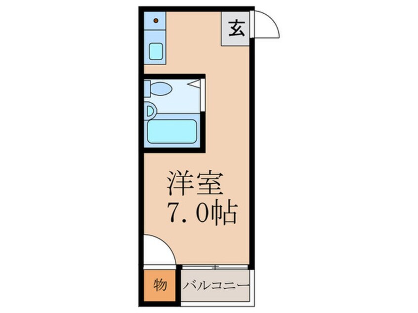 間取図 メゾンオリエント
