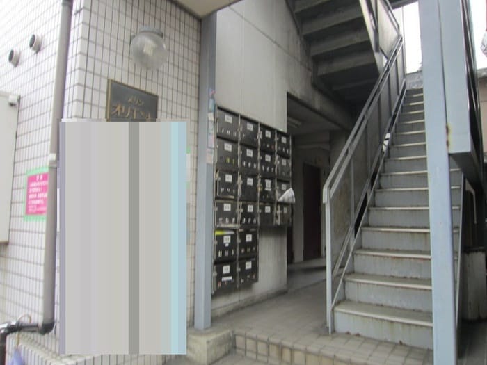 エントランス部分 メゾンオリエント