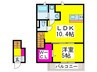 アーバンフォレスト泉大津 1LDKの間取り