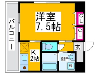 間取図 ジュネス深井