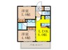 ｴｽﾃﾑｺｰﾄ新大阪Ⅸｸﾞﾗﾝﾌﾞﾗｲﾄ(407) 2LDKの間取り