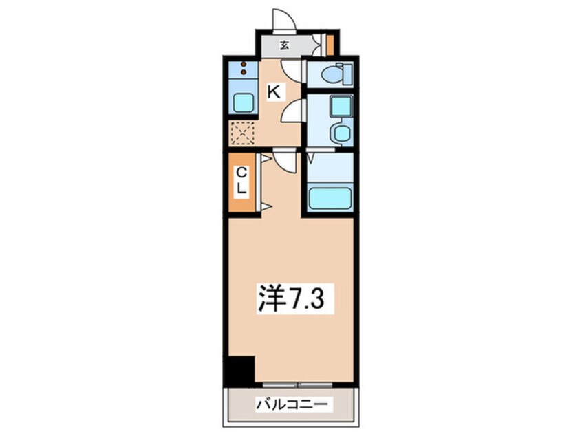 間取図 ｓｉｌｕｓ天王寺南