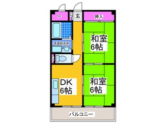 間取図 ロイヤルメゾンあびこ