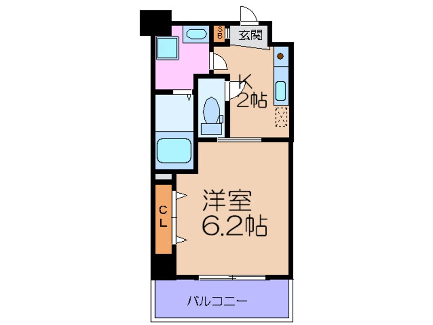 間取図 ウインズコート西梅田