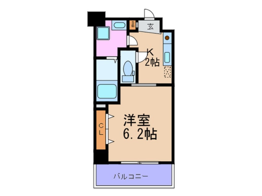 間取図 ウインズコート西梅田
