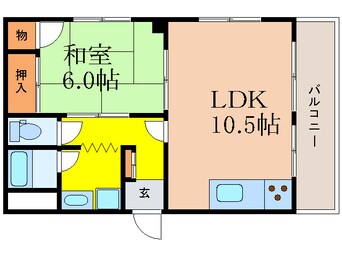 間取図 ｴｸｾﾚﾝﾄ江坂