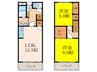 ｴｸｾﾚﾝﾄ江坂 2LDKの間取り